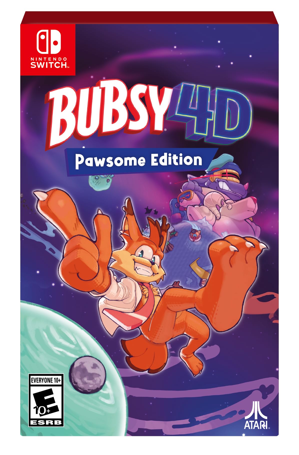 Bubsy 4D - Pawsome Edition - Nintendo Switch