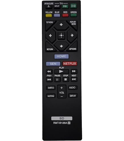 Amazon.com: RMT-B126A Replacement Remote Control fit for Sony Blu