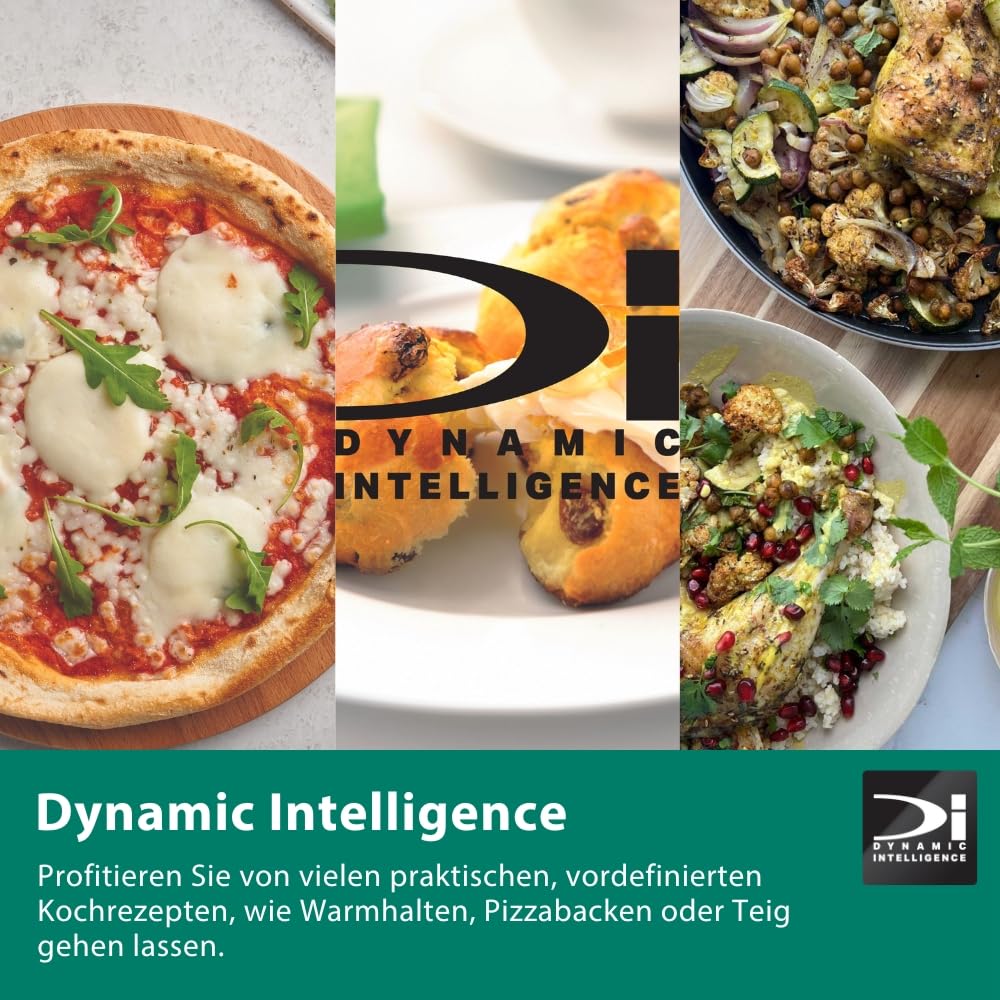 Bauknecht BBI4S8PM1SK Einbau-Heissluftbackofen/A+/ 73 l/Pyrolyse/SoftClose/AirFry Funktion inkl. Airfry-Tray/High Temp. Pizza Funktion/LCD Text-Display/Mono-Drehwähler/ 1x Teleskopauszug 3