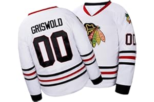 LEBITO Youth Griswold Hockey Jersey for Boys Christmas Vacation #00