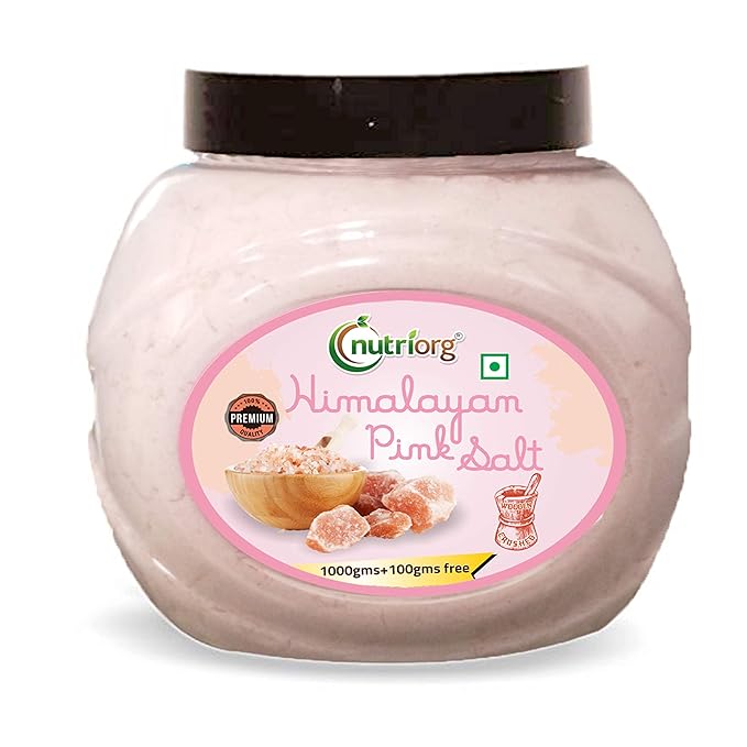 Nutriorg Himalayan Pink Salt Powder 1100g