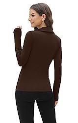 WIHOLL Chocolate Brown Fall Clothes for Women