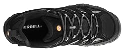 Merrell Men's Moab 3 Hiking Shoe, Black/Black, 10 W