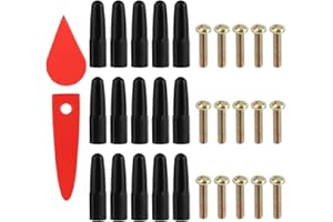 Spinning Wheel Replacement Kit, Includes 15 Prize Spinning Wheel Pegs 15 Screws and 2 Red Pointers Spin Spinner Accessories S