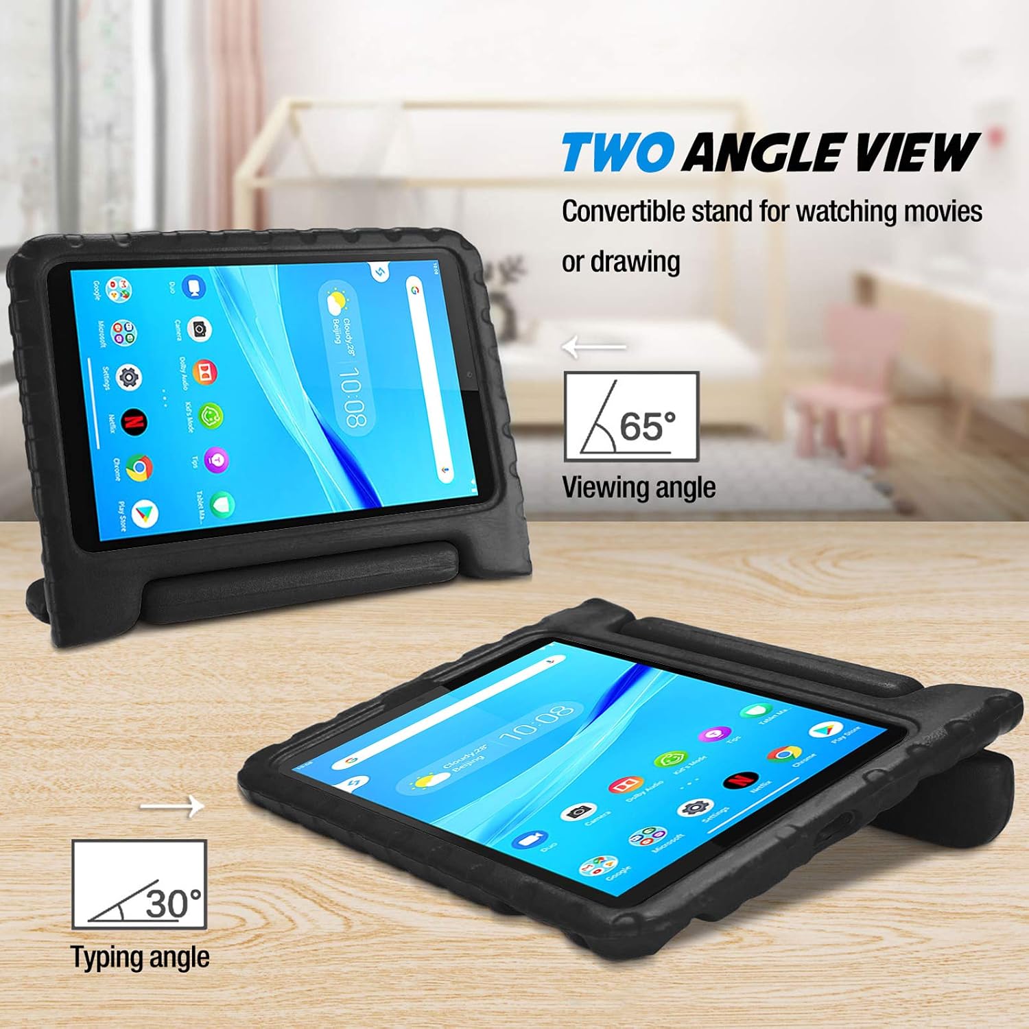 ProCase Kids Case for Lenovo Tab M8 4th Gen 2023/3rd Gen 2022/HD LTE 2021/Tab M8 HD//Smart Tab M8/Tab M8 FHD 2019 - Image 5