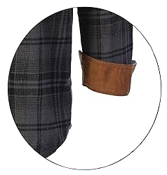 Gioberti Men's Brushed Flannel 100% Cotton Plaid
