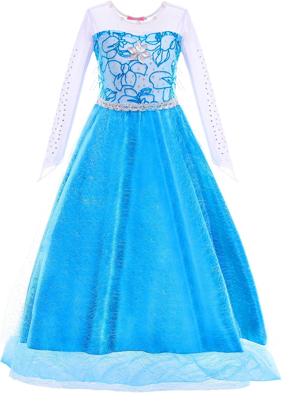 Familycrazy Princess Costume, Princess Dresses for Girls Dress up Fancy Party Age 2-12Y: Clothing