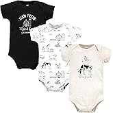 Hudson Baby Unisex Baby Cotton Bodysuits, Farm Friends, 18-24 Months