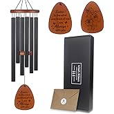 Memorial Wind Chimes - Sympathy Gifts for Loss of Loved One with Card, 32“ Wind Chimes for Outside, Memorial Gifts Sympathy Wind Chimes
