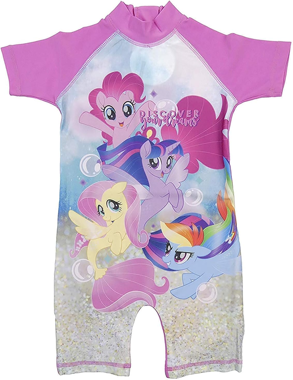 Girls Character All in One Surf Suit Good Coverage from UV Rays 1.5y to 4-5y