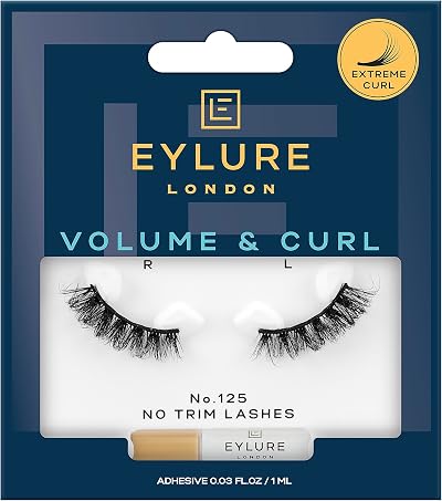 Eylure Volume & Curl 3.4 Length No.125 Lashes