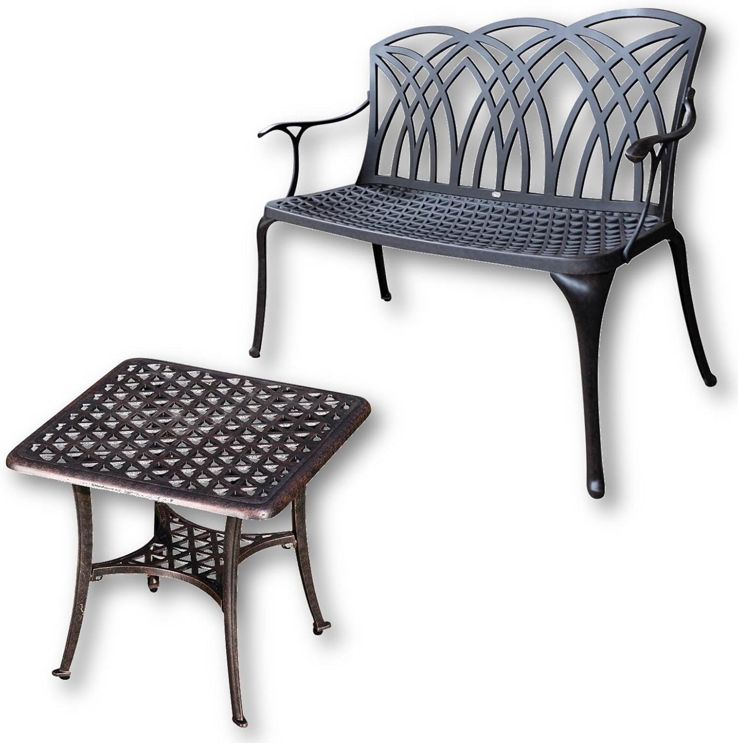 Amazon.de: Lazy Susan - Sandra Quadratischer Kaffeetisch mit 1 April