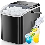 ANTONIA Countertop Ice Maker, Nugget Portable Ice