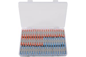 60 Pcs 1 in 1 Out Quick Lever Wire Connectors Conductor Compact Connectors Connect Splicing 28-12 AWG Electrical Wire Termina