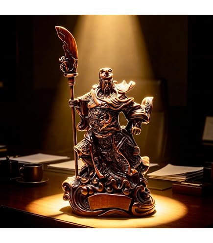 Amazon.com: zxb-shop Buddha Statue Sculpture Lifelike Guan Gong