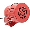 Shopcorp Motor Horn Buzzer Siren 110V Decibel Security (116 Decibels), MS-190 Siren for Home, Residential Areas, Industries, Stores and Control Systems