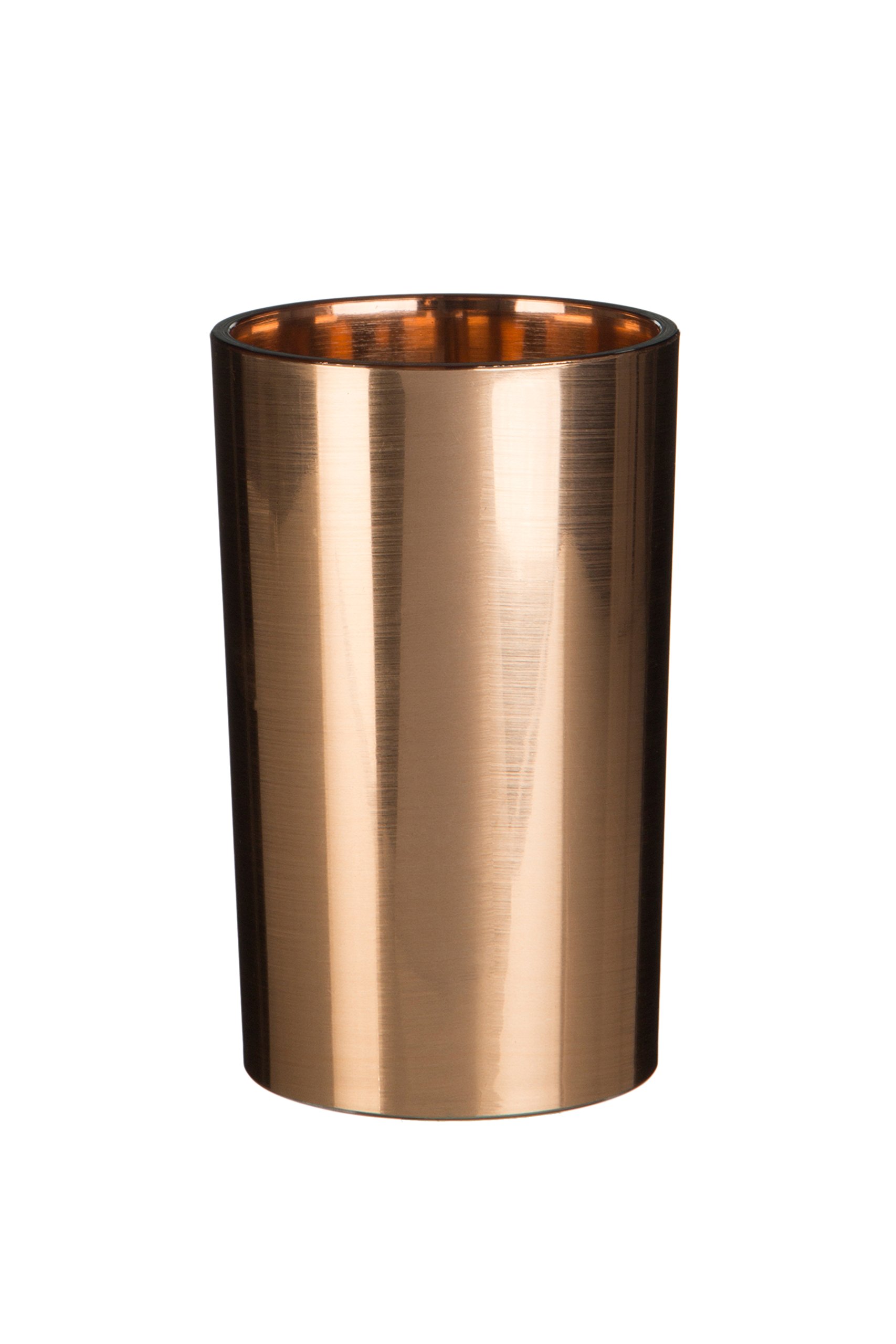 Premier Housewares 1601575 Shine Tumbler - Rose Gold, 7 x 7 x 12 cm