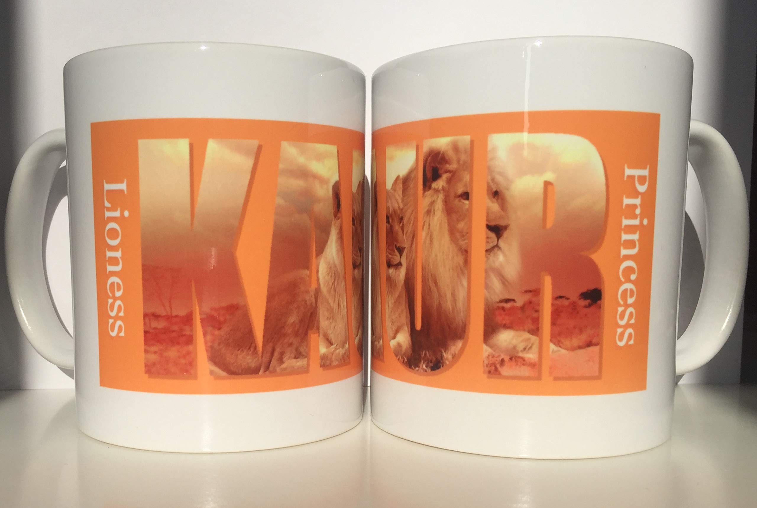 Kaur 11oz Ceramic Coffee and Tea Mug - Great Gift for Punjabi Mother, Wife, Sister or Daughter