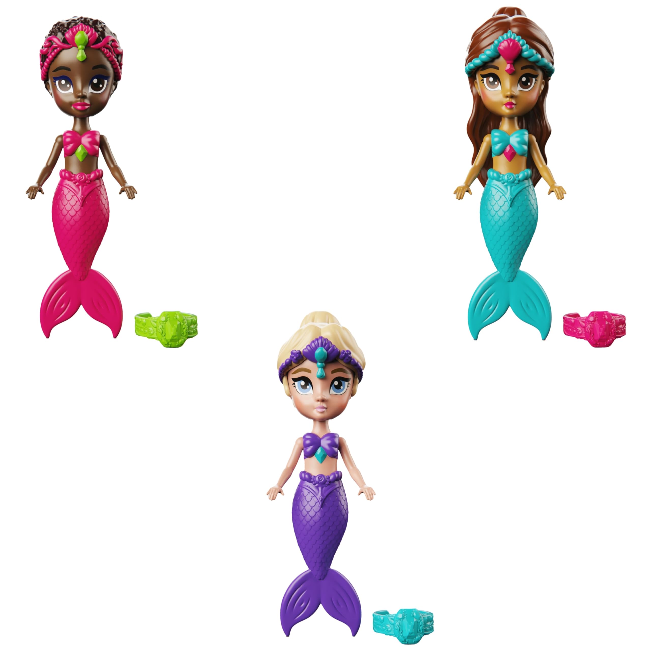 Photo 1 of SwimWays Floating Mermaids Kids Swimming Pool Toys, Mermaid-Themed Floating Water Toys for Kids Aged 5 & Up, 1pc ONLY*