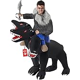 Morph Three Headed Dog Costume, Ride On Dog Costumes Adults, Inflatable Costumes Adult, Halloween Costumes for Adults