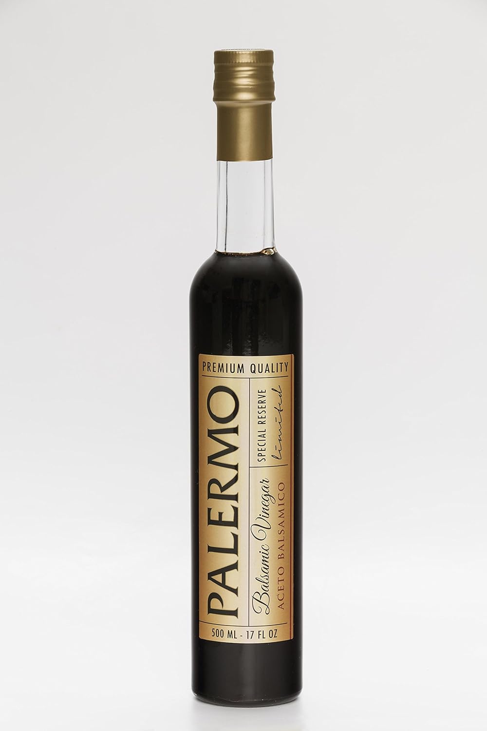 Palermo Balsamic Vinegar, 17 Fluid Ounce (Pack of 12