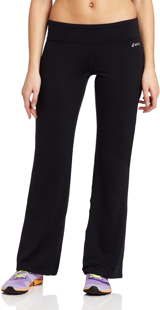 ASICS Women's Contour LT Pant, Medium, Black Running