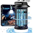 PALONE Bug Zapper for Outdoor Indoor, Mosquito Zapper Rechargeable Fly Killer, Portable Electric Fly Traps, Mosquito Killer, Insect Pest Control with LED Light for Backyard, Patio, Camping, Fishing