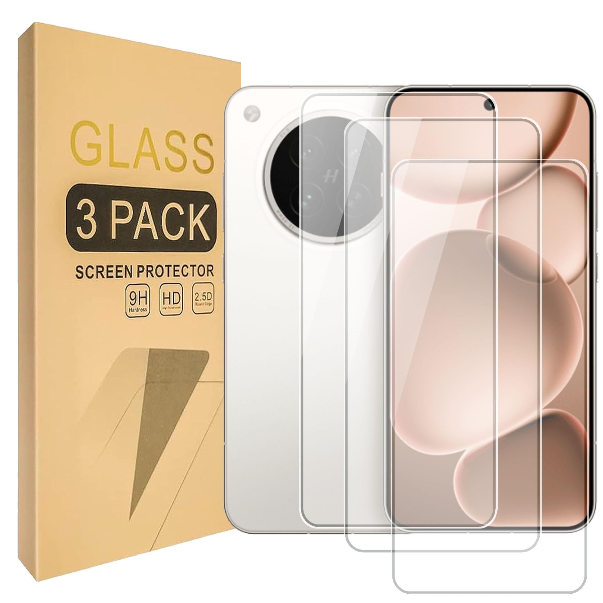 Lucyliy (3 Pack) Compatible with Oppo Find X8s