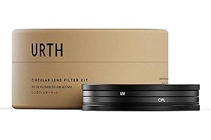 Urth 43mm 2-in-1 Lens Filter Kit — UV, Circular Polarizing (CPL), Multi-Coated Optical Glass, Ultra-Slim Camera Lens Filters