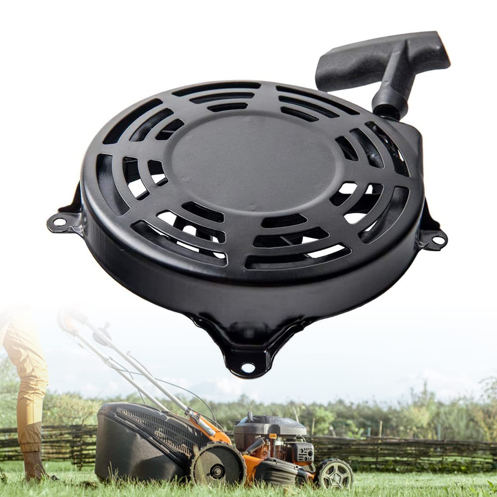 STEEIRO Recoil Pull Start Starter for Briggs & Stratton 497680 498144 Hand Starter