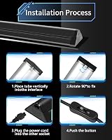 LUCKY HERP T5 Reptile Light Fixture Kit 8W UVA UVB 10.0 90-250V view 4