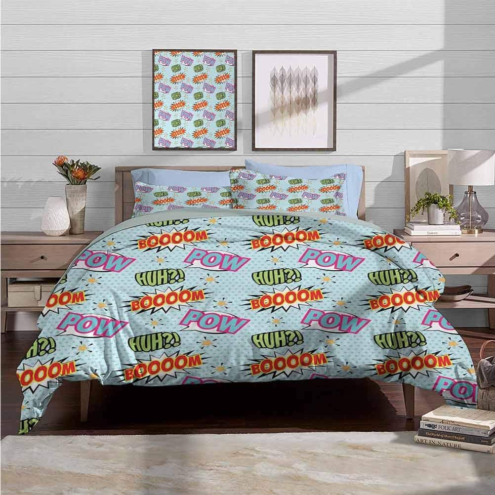 Duvet Cover Set Quilt cover Casual Modern Style Bedding Set Retro Style 50s 60s