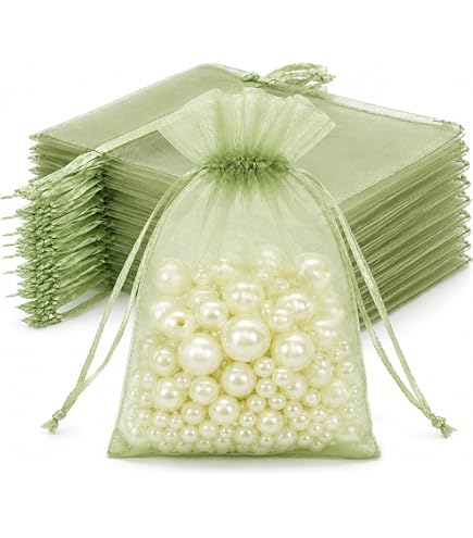 Amazon.com: Super Z Outlet 100 Pack 4x6 Inch Mini Sheer Drawstring