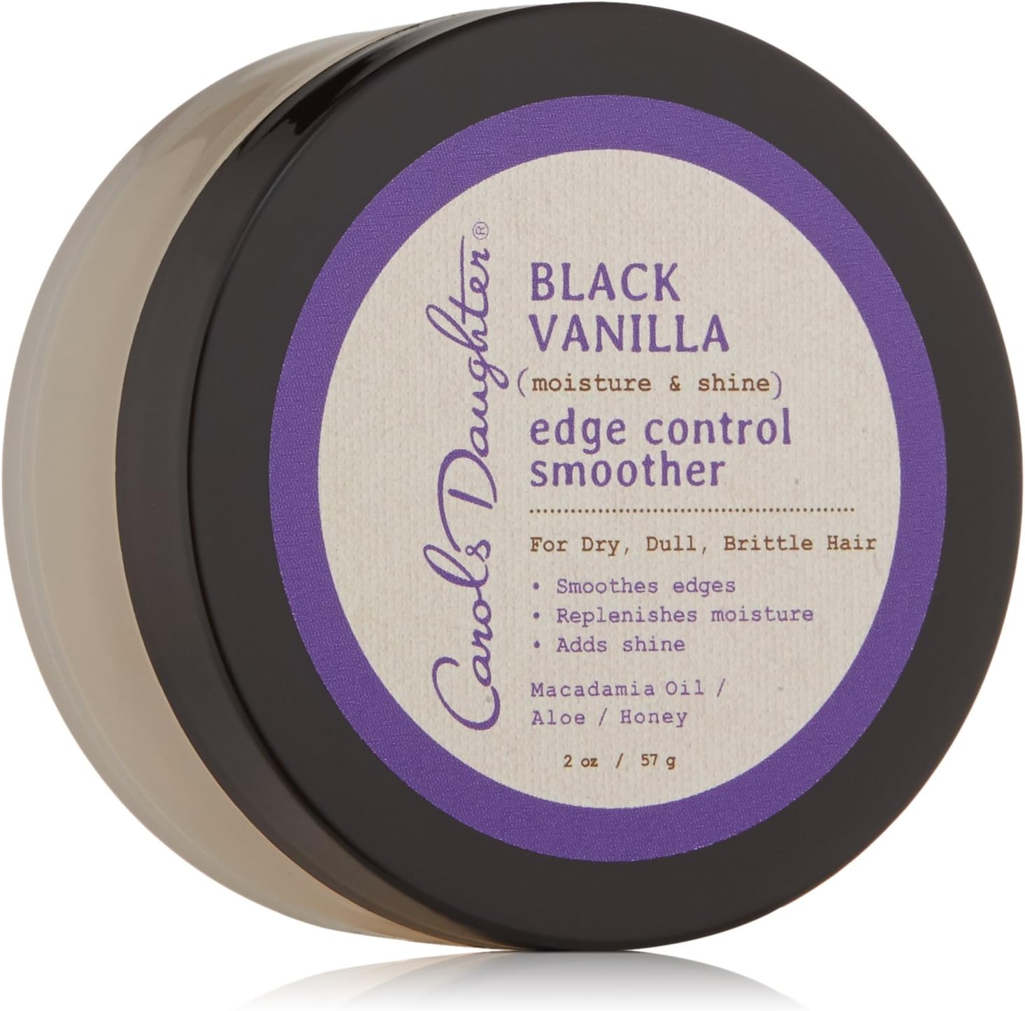 Carol S Daughter Black Vanilla Edge Control 2 Oz Packaging May