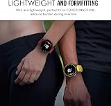 MoKo Silicone Watch Band for Garmin Forerunner 235 220 230 620 630 735XT - Black view 7