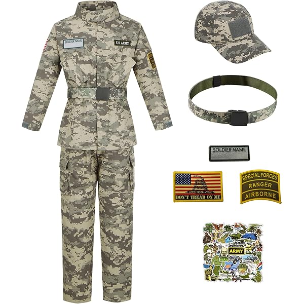 Amazon.com: Kids Multicam Uniform 3 Piece Set Small (6-8