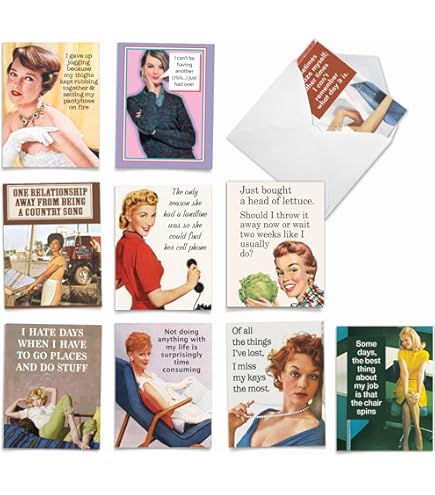 Funny Birthday Card By Rosie Made A Thing - Wine Tasting Humor Card With Envelope