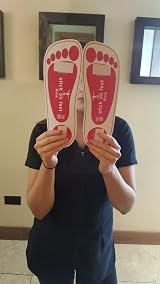 Reneebeautytan 120 Pairs Disposable Pink Sticky Feet 240 Total For Tanning view 7