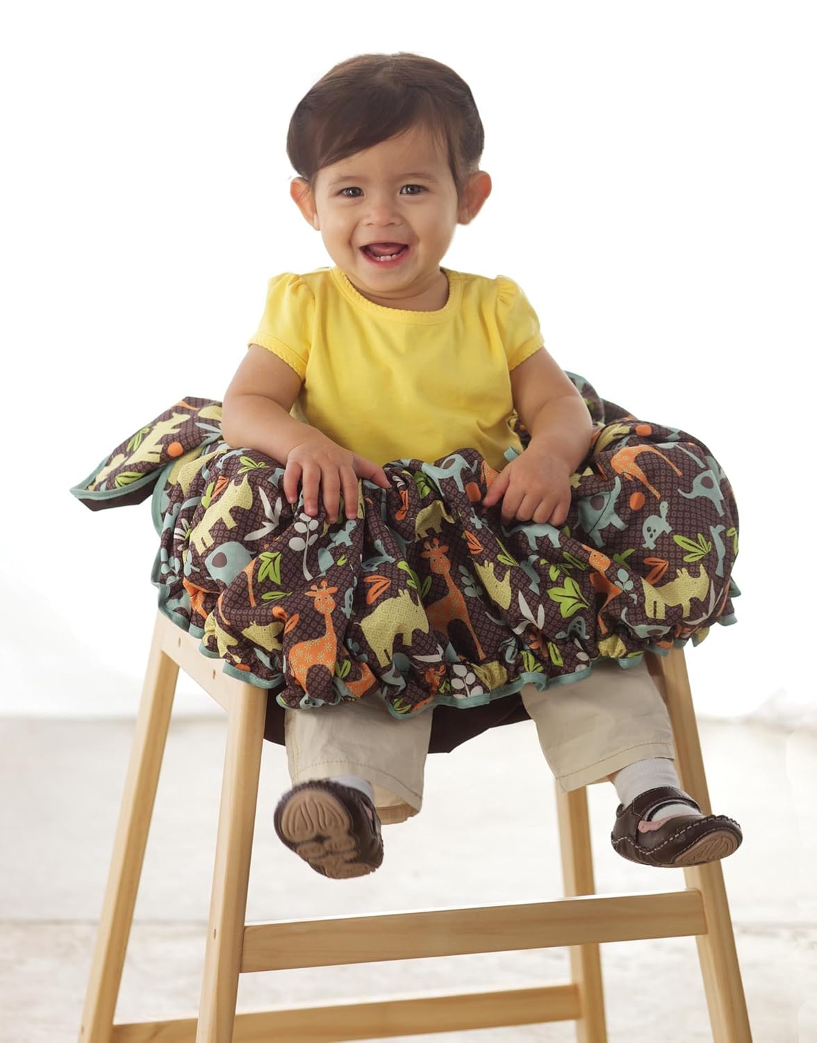 Infantino Compact 2-in-1 Shopping Cart Cover, Neutral : Baby Shopping Cart Covers : Baby