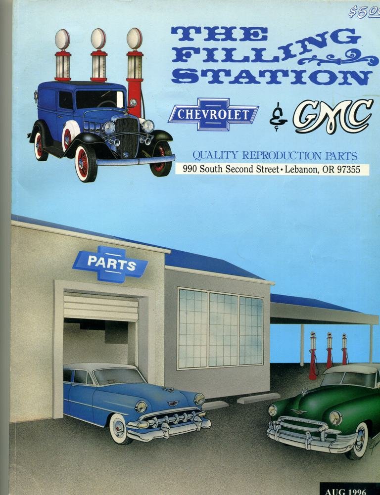 1996 Filling Station Chevy Reproduction Parts Catalog The Filling Station Amazon Com Books
