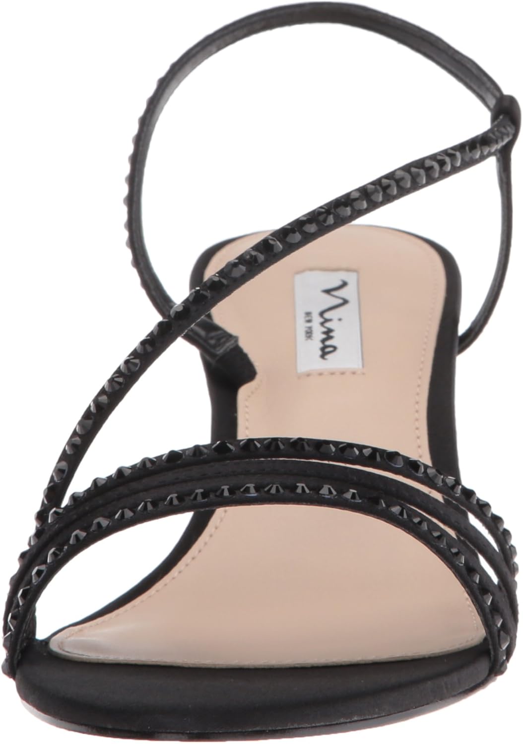nina gerri evening sandals black
