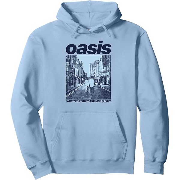 Amazon.com: Oasis Amazon Exclusive WTSMG In Grey Pullover Hoodie