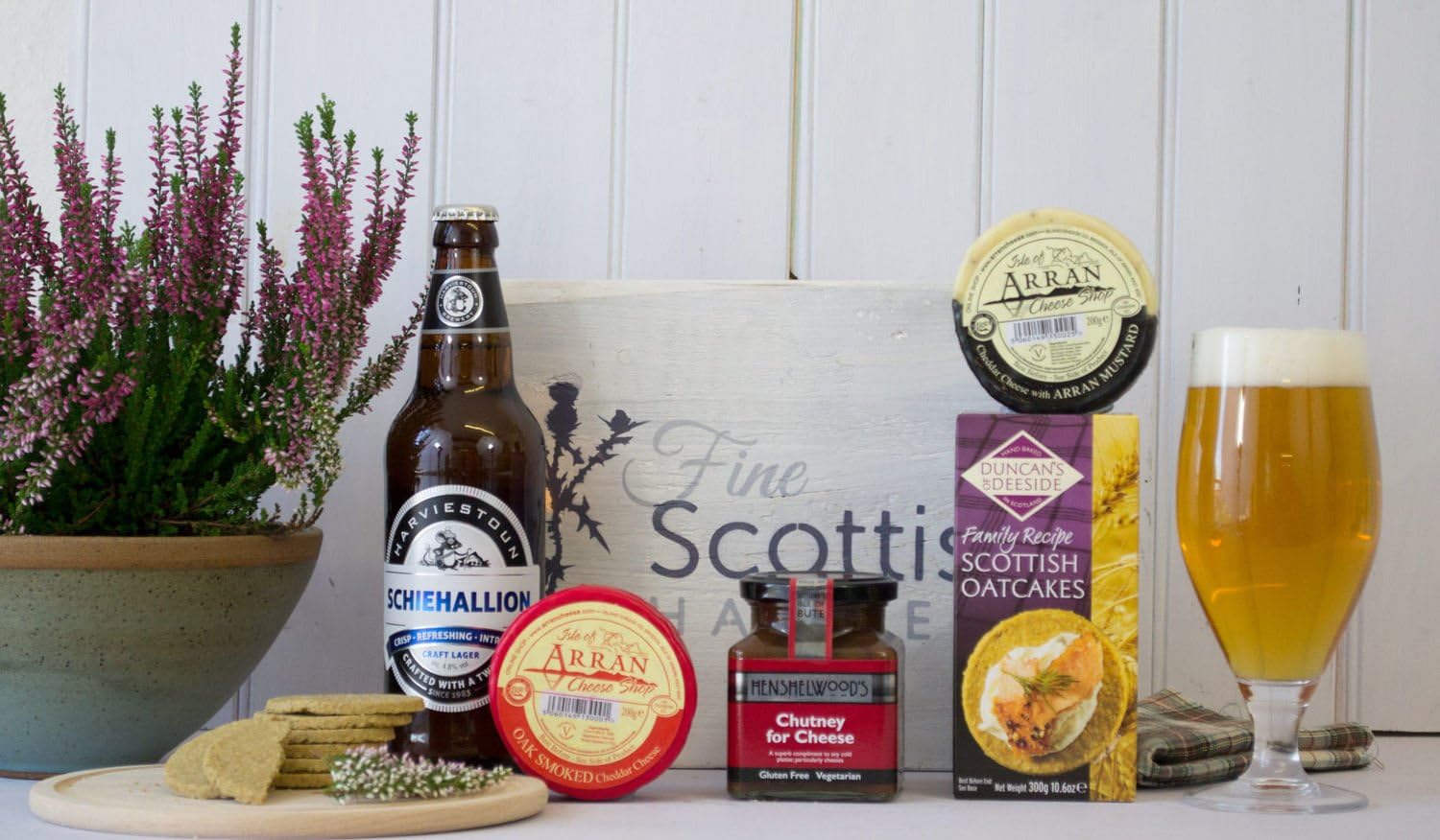 Arran Cheese Scottish Hamper Gift