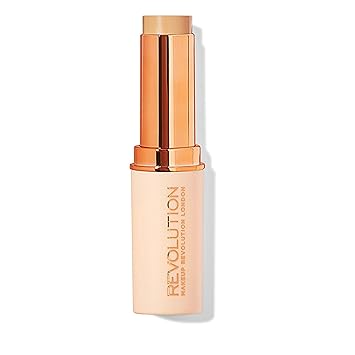 Makeup Revolution Fast Base Stick Foundation F9, Brown, 6.2 g