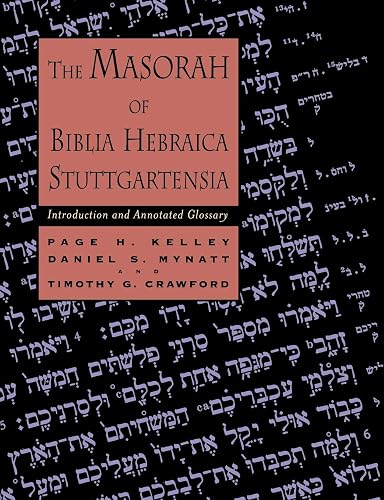 Download The Masorah of Biblia Hebraica Stuttgartensia: Introduction and Annotated Glossary PDF