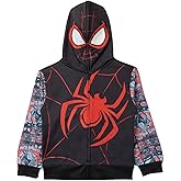 Marvel Spider-Man Avengers Fleece Zip Up Cosplay Hoodie Toddler to Big Kid Sizes (2T - 18-20)