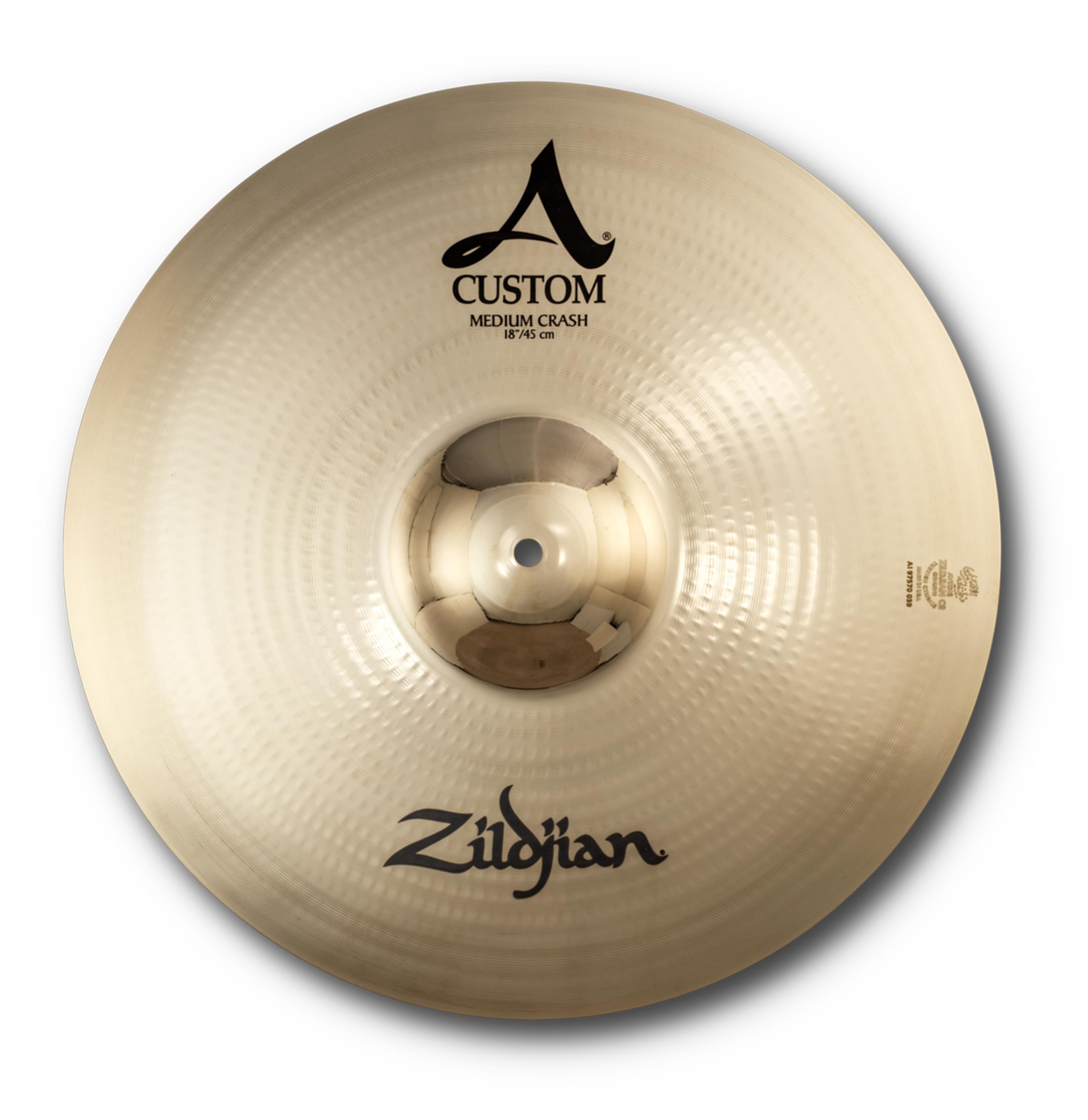 Zildjian A-Custom Medium Crash 18" Brilliant Finish - Crash Cymbal