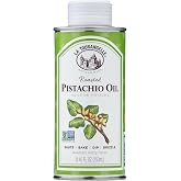 La Tourangelle Roasted Pistachio Oil, for Salad Dressings, 8.45 fl oz | Family-owned since 1867, For Cooking, Made in USA, Adds Flavor to Chocolate, Vinaigrettes, or Sauces, Gluten Free, Non-GMO