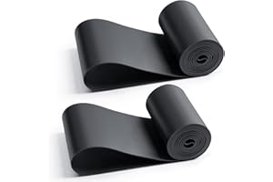 YUNSCM 2-Pcs 20 x 4 Bike Rim Strips PVC Rim Tape Tire Liners Compatible with 20x4.0 E-Bike Electric Bike Mountian Bicycle Fat Tires