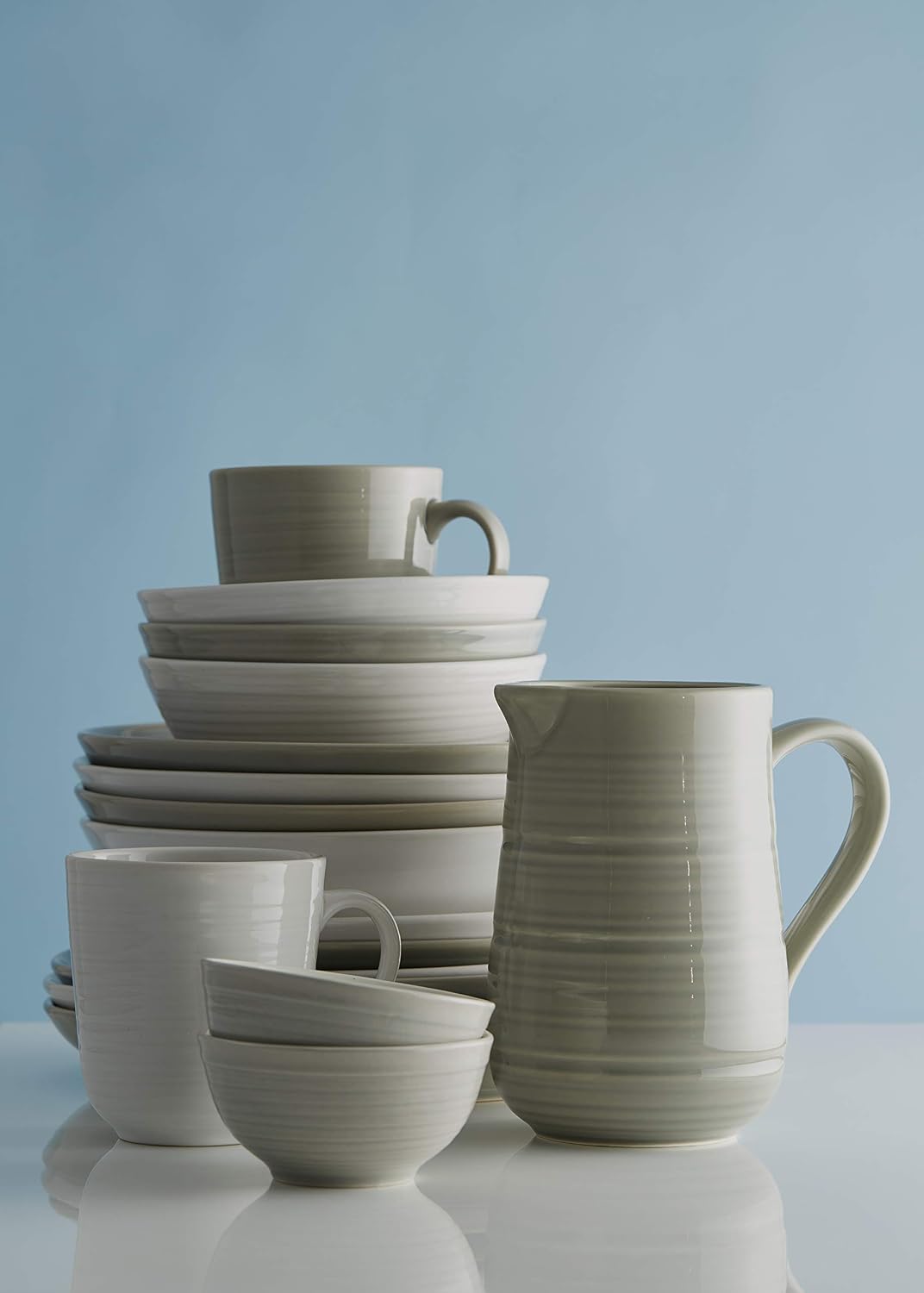 Mason Cash William Mason Pasta Bowl Grey - Image 3